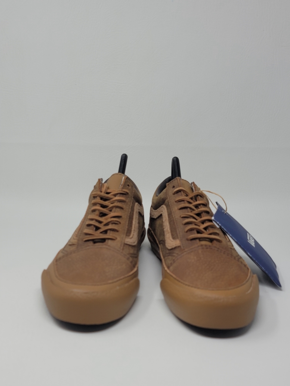 Vans Premium Old Skool Shoe Lifestyle Icon Leather Sneakers Men's Size 8 New - Picture 6 of 11